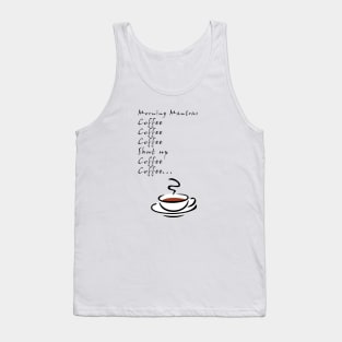 Coffee Mantra Tank Top